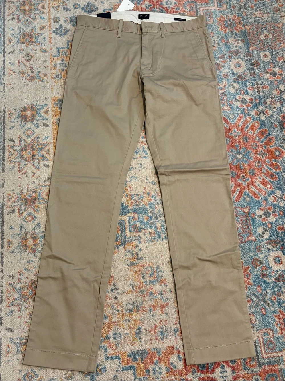 NWT J.Crew slim flex cotton khakis/chino pants